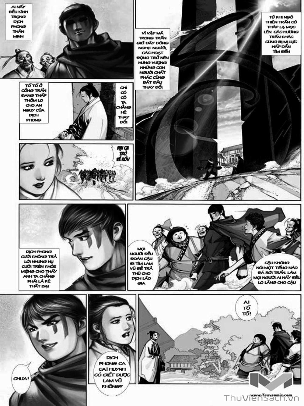 Truyện Tranh Phong Vân Manhua trang 3