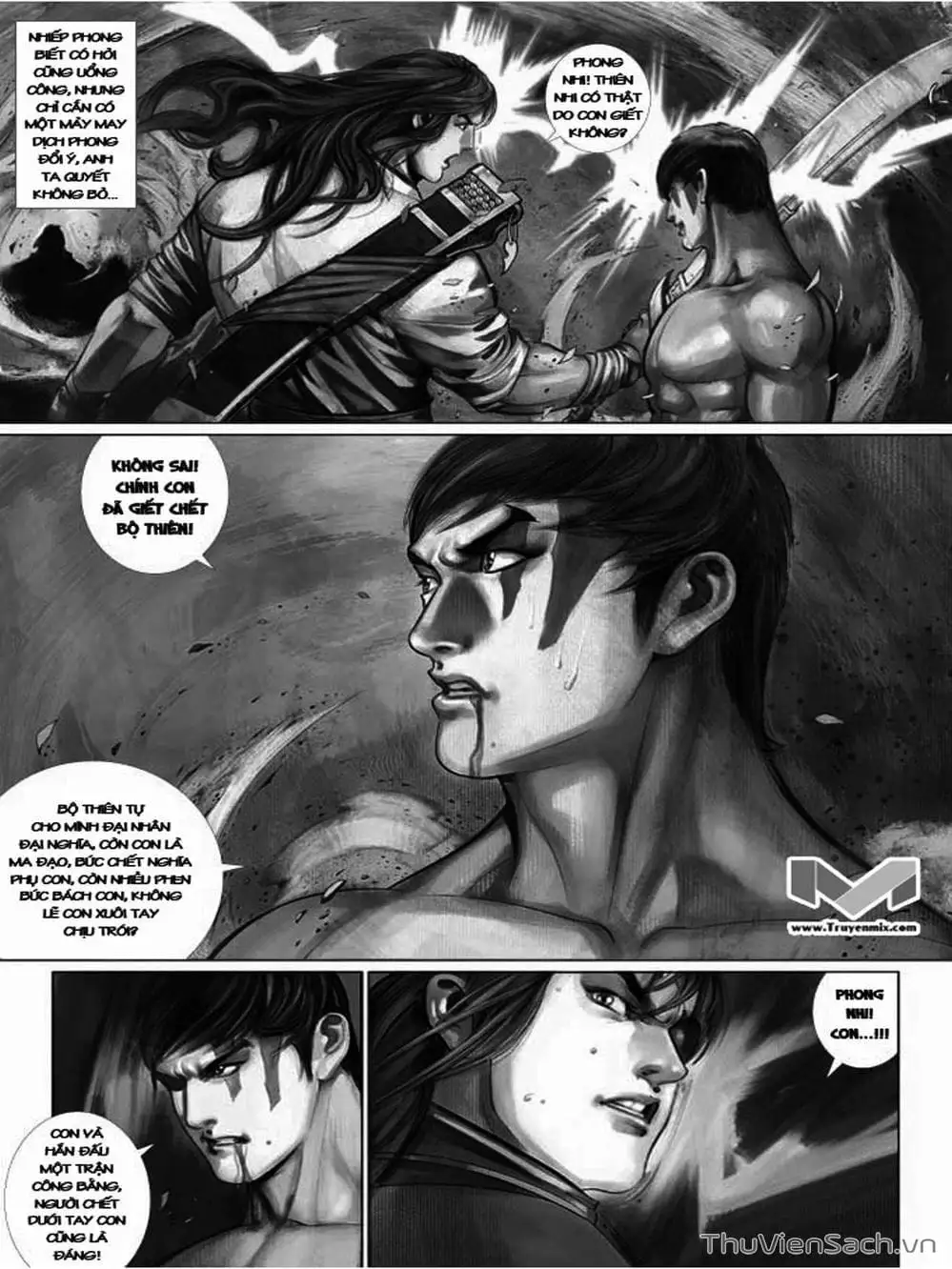 Truyện Tranh Phong Vân Manhua trang 3