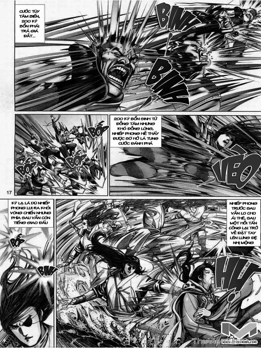 Truyện Tranh Phong Vân Manhua trang 3