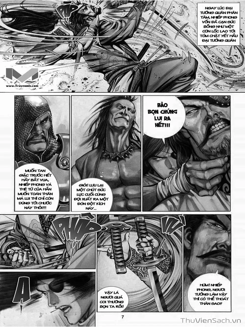 Truyện Tranh Phong Vân Manhua trang 3