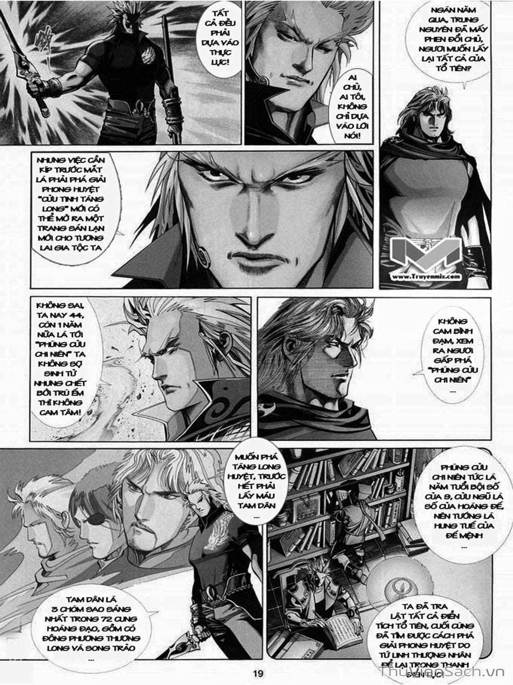 Truyện Tranh Phong Vân Manhua trang 3