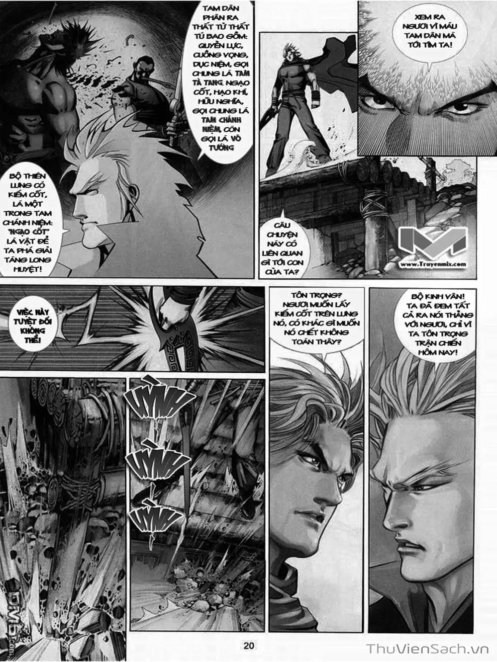 Truyện Tranh Phong Vân Manhua trang 3