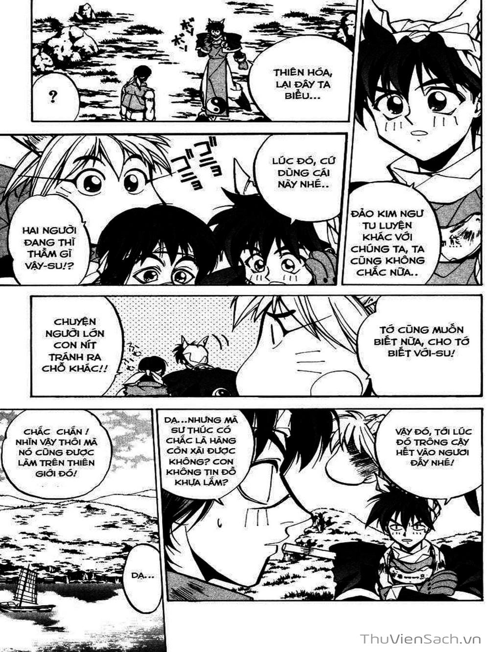 Truyện Tranh Phong Thần Diễn Nghĩa - Houshin Engi trang 4