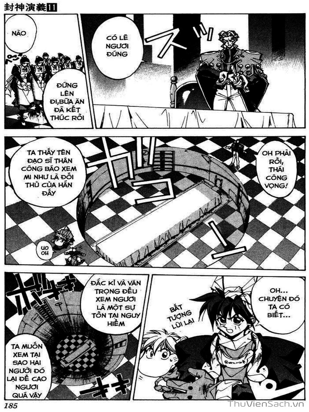 Truyện Tranh Phong Thần Diễn Nghĩa - Houshin Engi trang 4