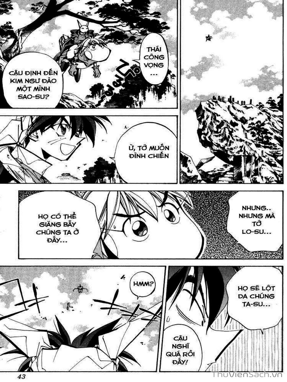 Truyện Tranh Phong Thần Diễn Nghĩa - Houshin Engi trang 4