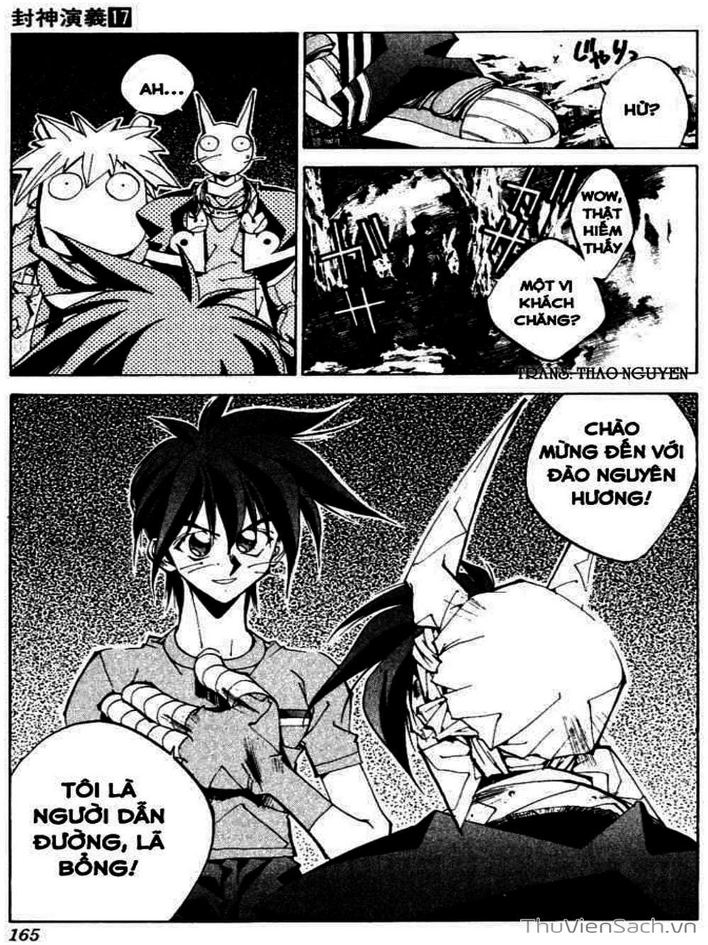 Truyện Tranh Phong Thần Diễn Nghĩa - Houshin Engi trang 4