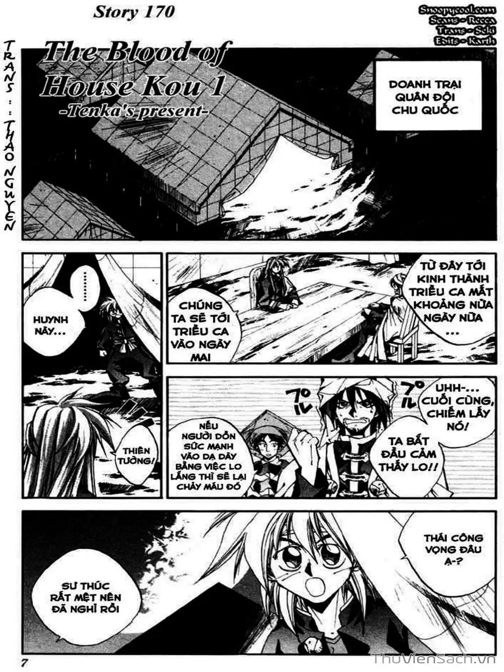 Truyện Tranh Phong Thần Diễn Nghĩa - Houshin Engi trang 4