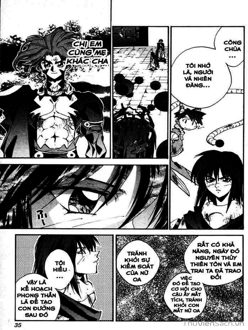 Truyện Tranh Phong Thần Diễn Nghĩa - Houshin Engi trang 4