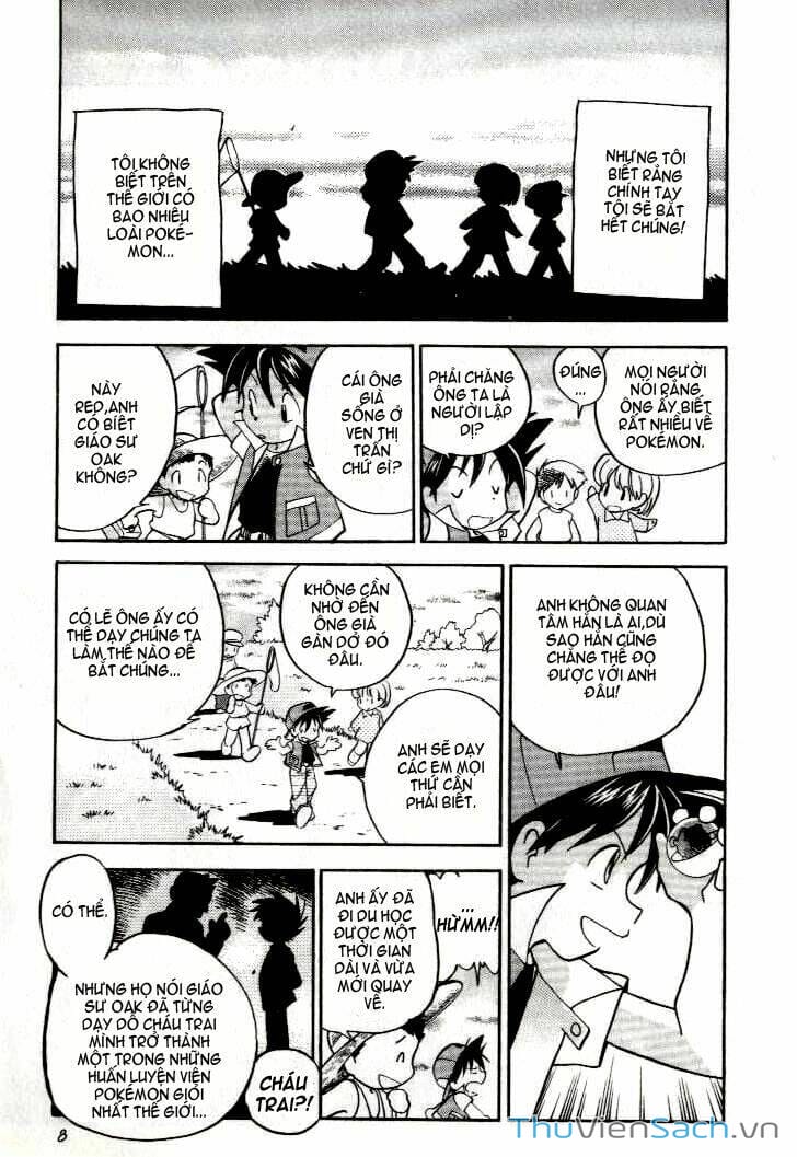 Truyện Tranh Thú Cưng Đặc Biệt - Pokemon Special trang 5
