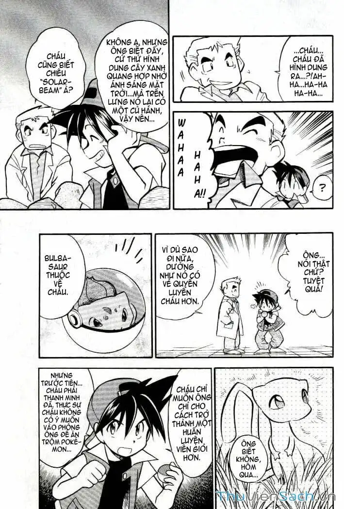 Truyện Tranh Thú Cưng Đặc Biệt - Pokemon Special trang 5