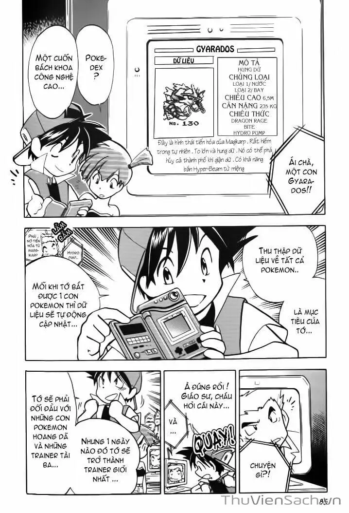 Truyện Tranh Thú Cưng Đặc Biệt - Pokemon Special trang 5