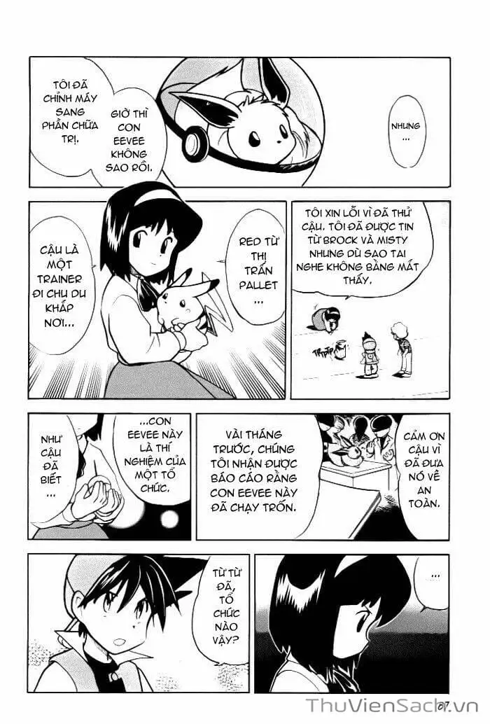 Truyện Tranh Thú Cưng Đặc Biệt - Pokemon Special trang 5