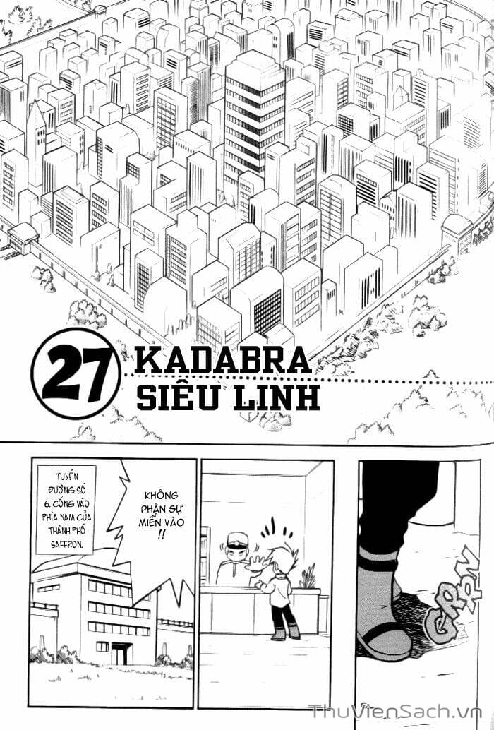 Truyện Tranh Thú Cưng Đặc Biệt - Pokemon Special trang 5