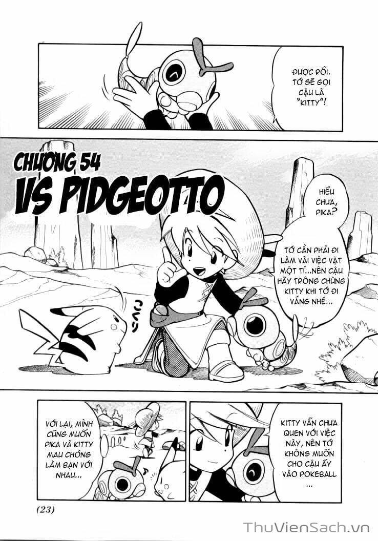 Truyện Tranh Thú Cưng Đặc Biệt - Pokemon Special trang 5