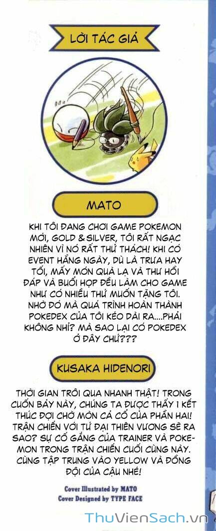 Truyện Tranh Thú Cưng Đặc Biệt - Pokemon Special trang 5