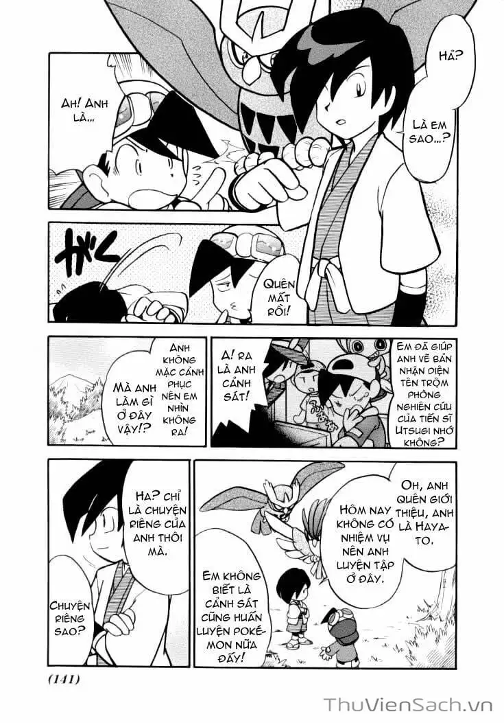 Truyện Tranh Thú Cưng Đặc Biệt - Pokemon Special trang 5