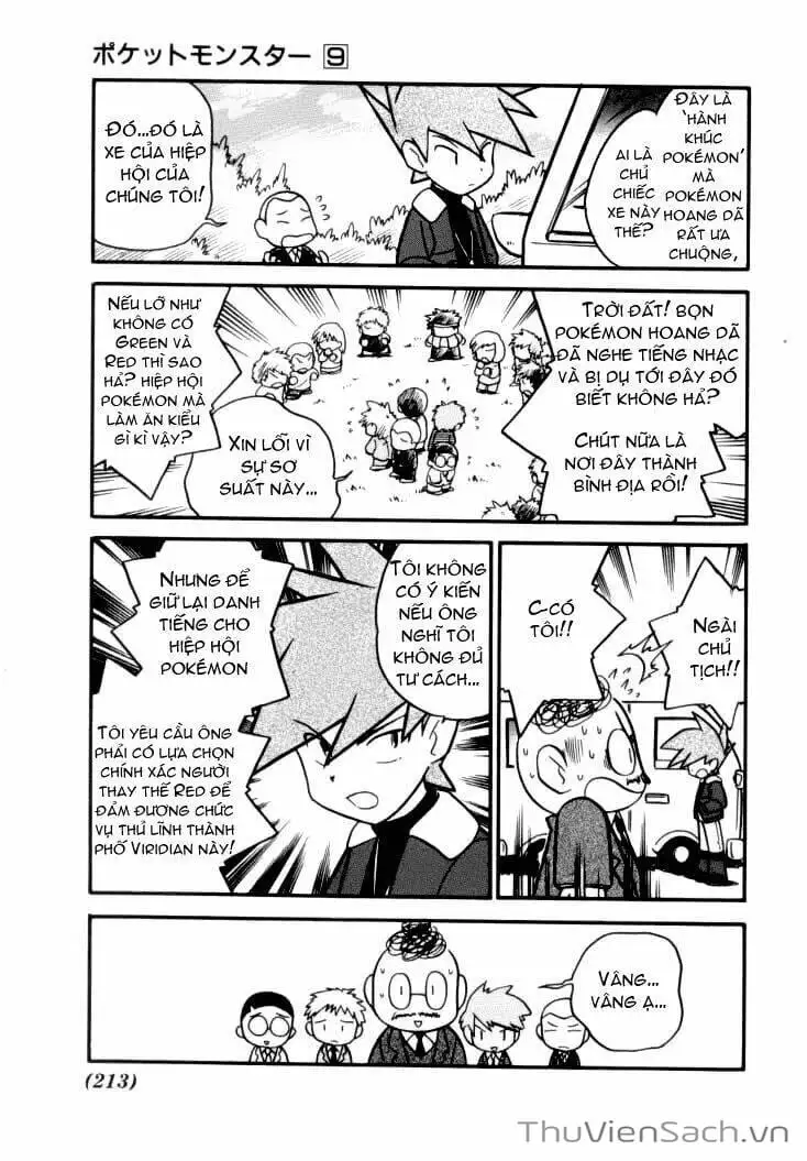 Truyện Tranh Thú Cưng Đặc Biệt - Pokemon Special trang 5