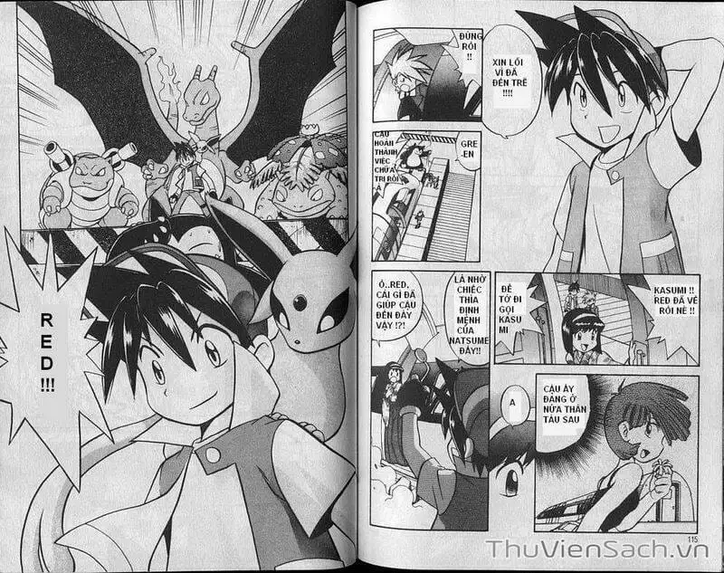 Truyện Tranh Thú Cưng Đặc Biệt - Pokemon Special trang 5