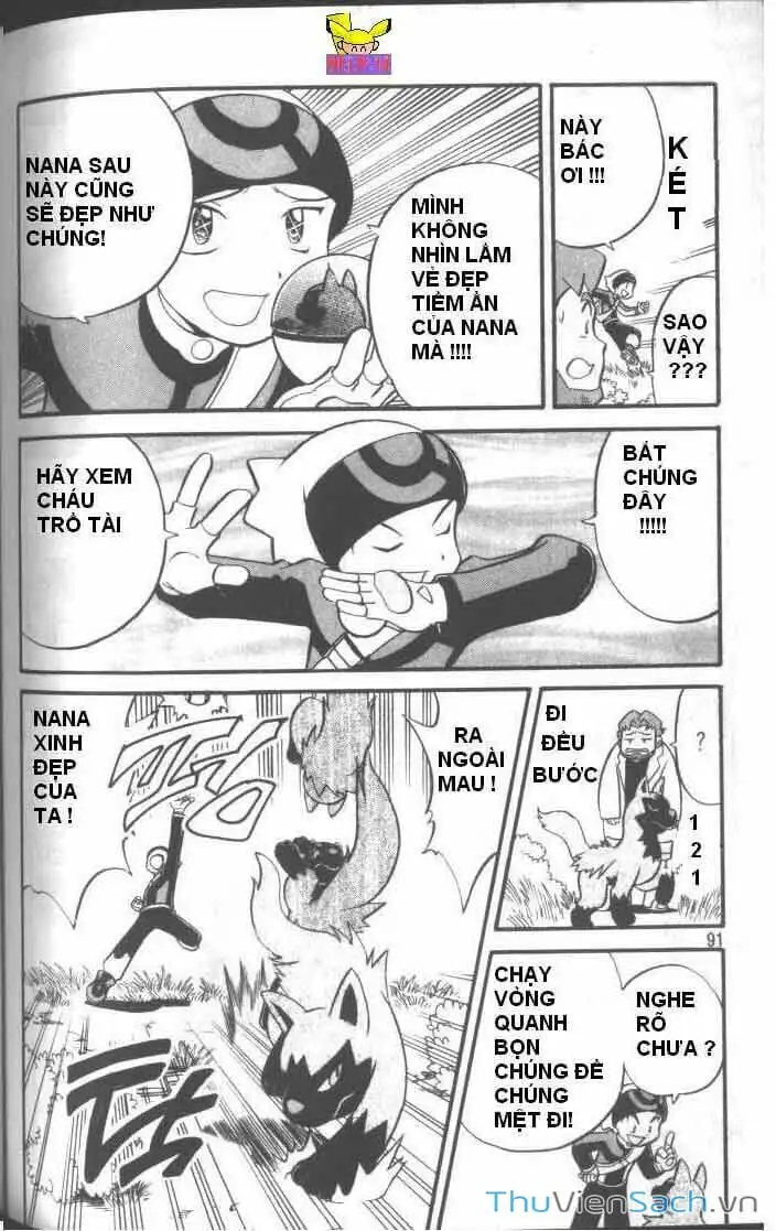 Truyện Tranh Thú Cưng Đặc Biệt - Pokemon Special trang 5