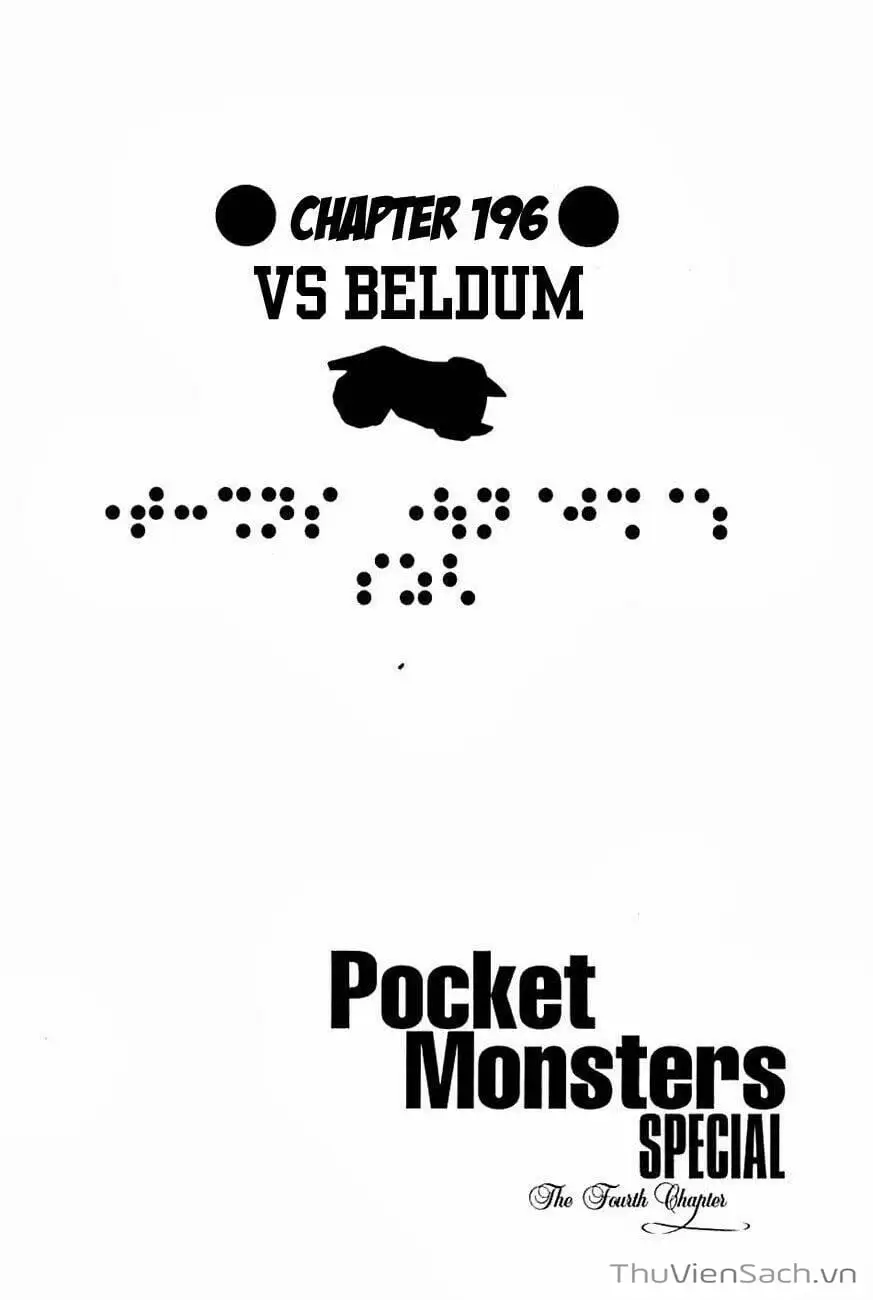 Truyện Tranh Thú Cưng Đặc Biệt - Pokemon Special trang 5