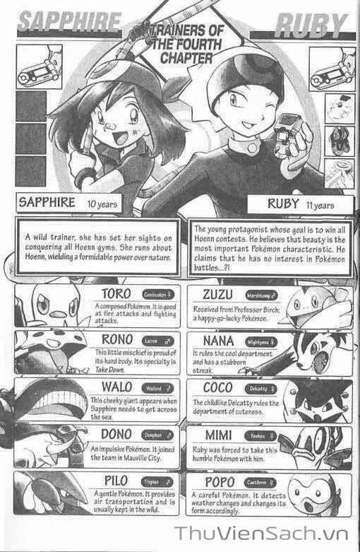 Truyện Tranh Thú Cưng Đặc Biệt - Pokemon Special trang 5