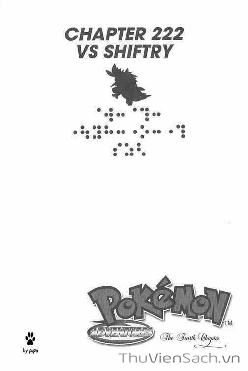 Truyện Tranh Thú Cưng Đặc Biệt - Pokemon Special trang 3412