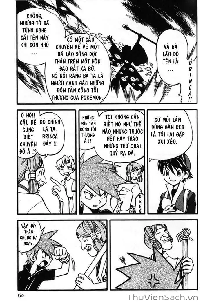 Truyện Tranh Thú Cưng Đặc Biệt - Pokemon Special trang 5