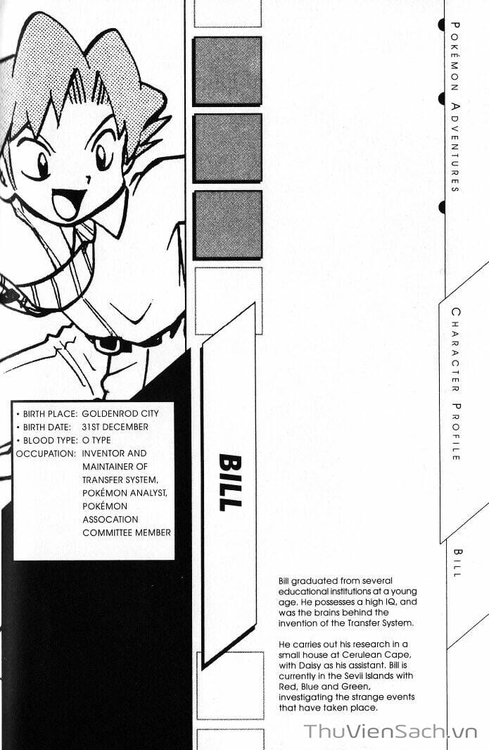 Truyện Tranh Thú Cưng Đặc Biệt - Pokemon Special trang 5