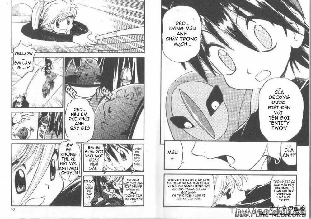 Truyện Tranh Thú Cưng Đặc Biệt - Pokemon Special trang 5