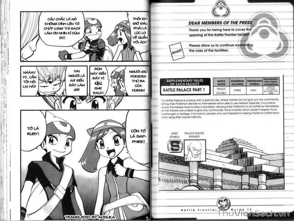 Truyện Tranh Thú Cưng Đặc Biệt - Pokemon Special trang 5