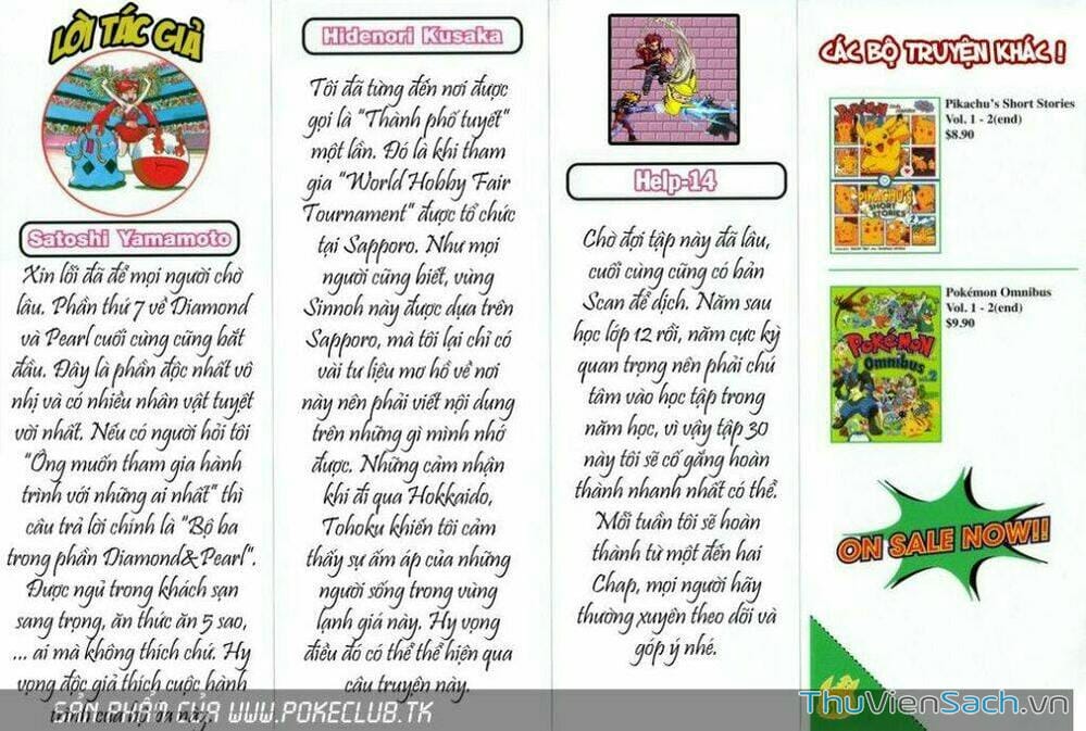Truyện Tranh Thú Cưng Đặc Biệt - Pokemon Special trang 5