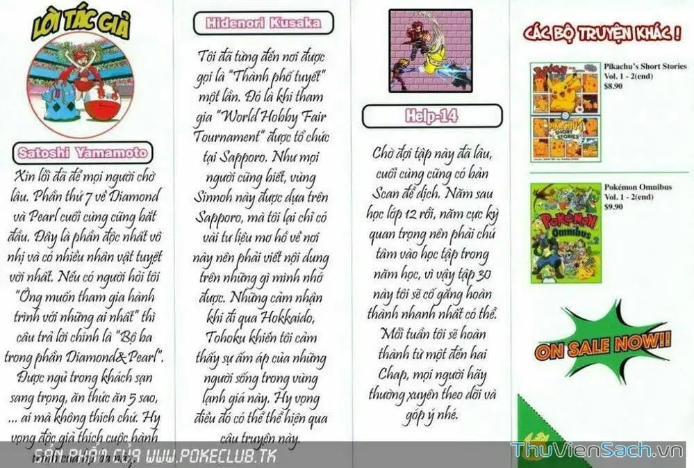 Truyện Tranh Thú Cưng Đặc Biệt - Pokemon Special trang 5