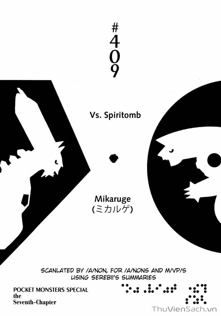 Truyện Tranh Thú Cưng Đặc Biệt - Pokemon Special trang 5