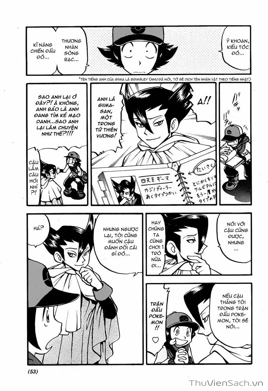 Truyện Tranh Thú Cưng Đặc Biệt - Pokemon Special trang 5