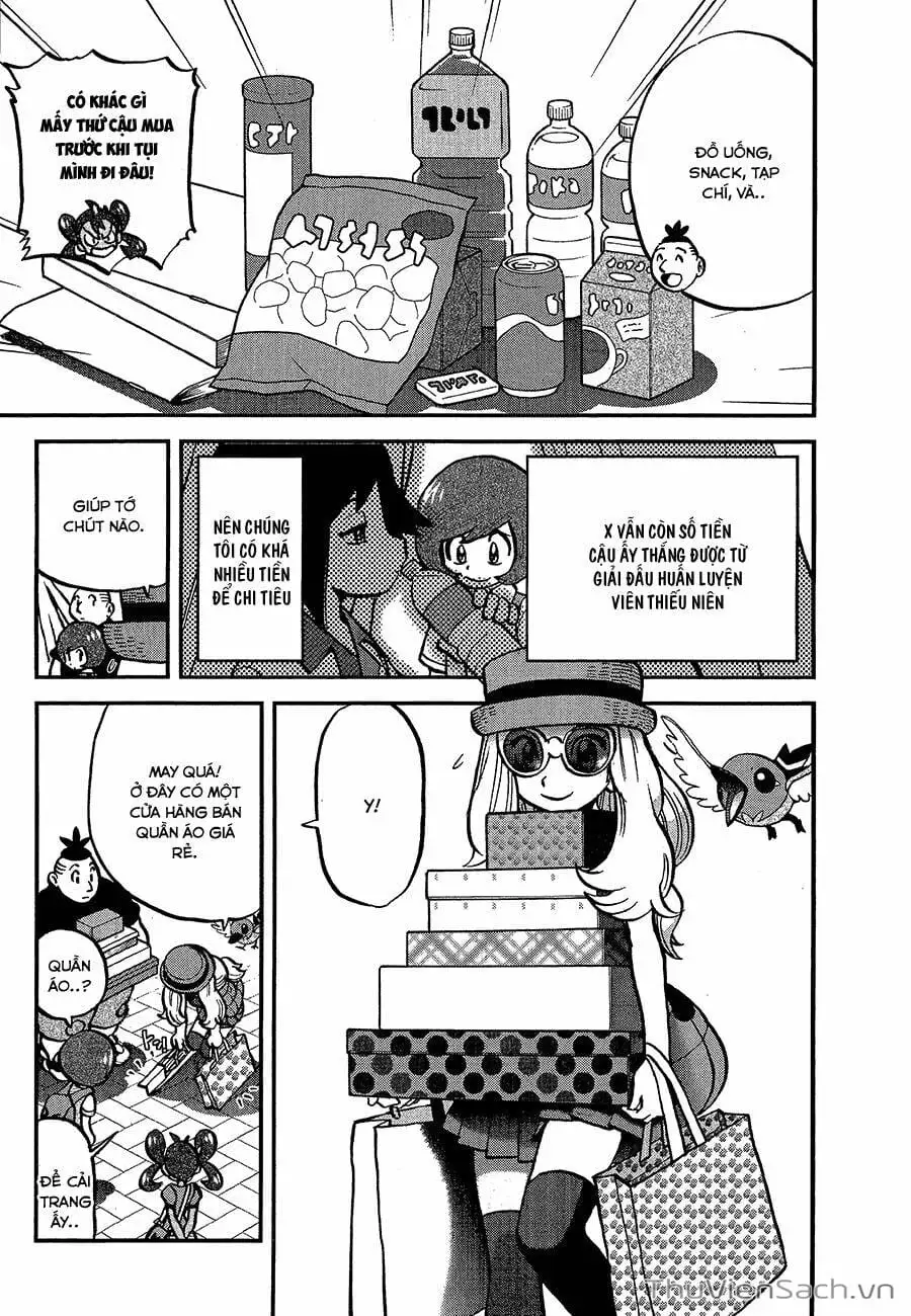 Truyện Tranh Thú Cưng Đặc Biệt - Pokemon Special trang 5