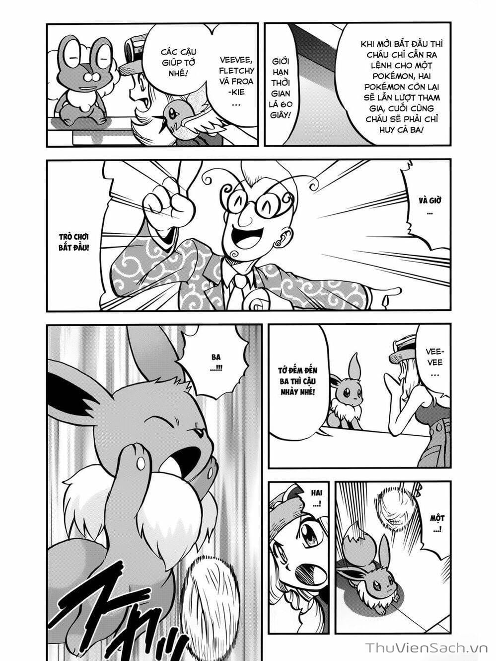 Truyện Tranh Thú Cưng Đặc Biệt - Pokemon Special trang 5