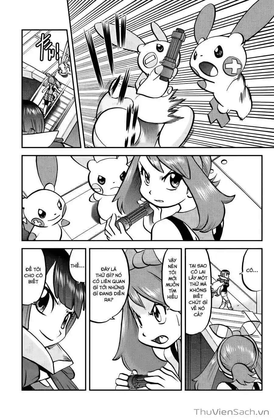 Truyện Tranh Thú Cưng Đặc Biệt - Pokemon Special trang 5