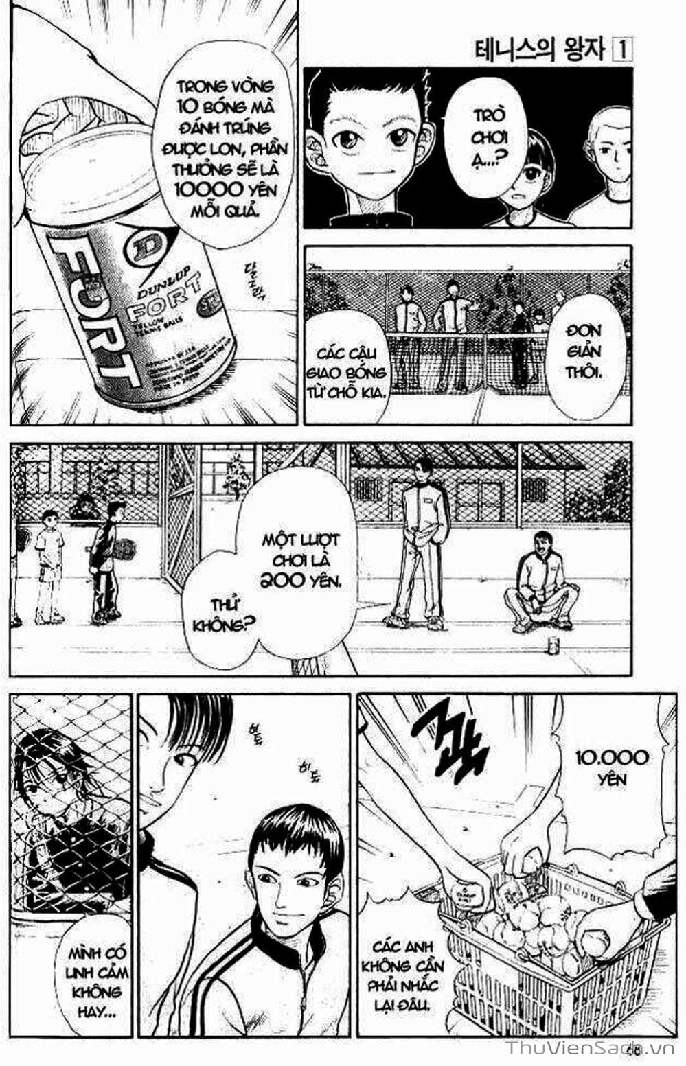 Truyện Tranh Hoàng Tử Tennis - Prince Of Tennis trang 3