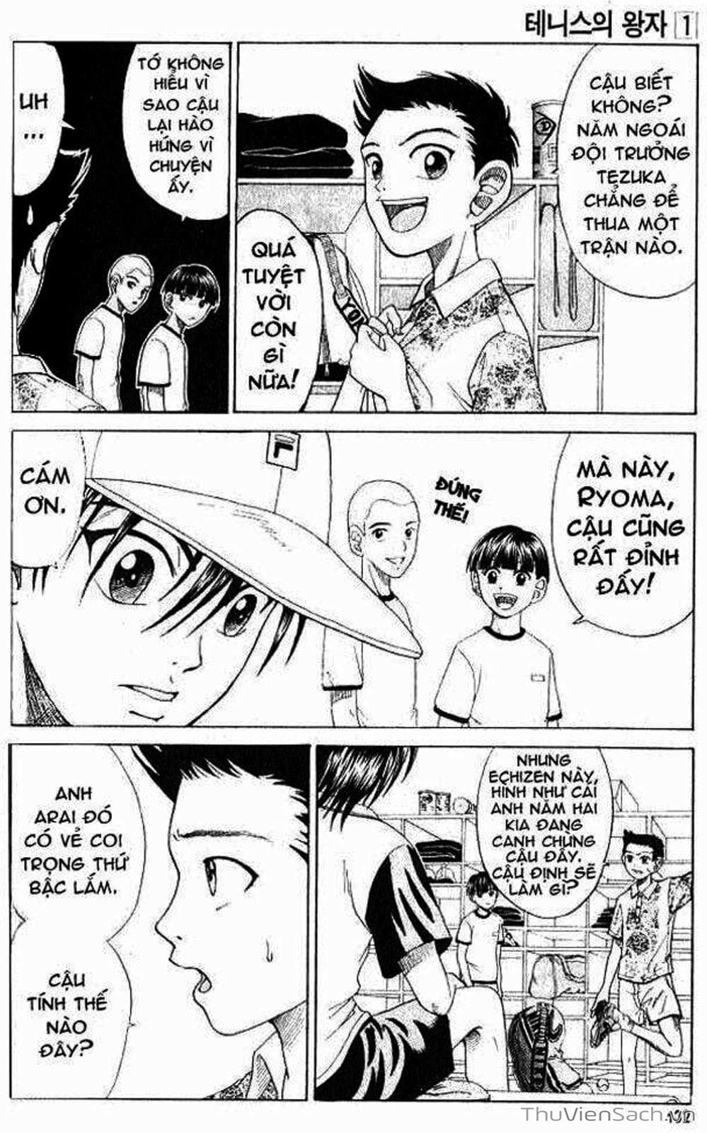 Truyện Tranh Hoàng Tử Tennis - Prince Of Tennis trang 3