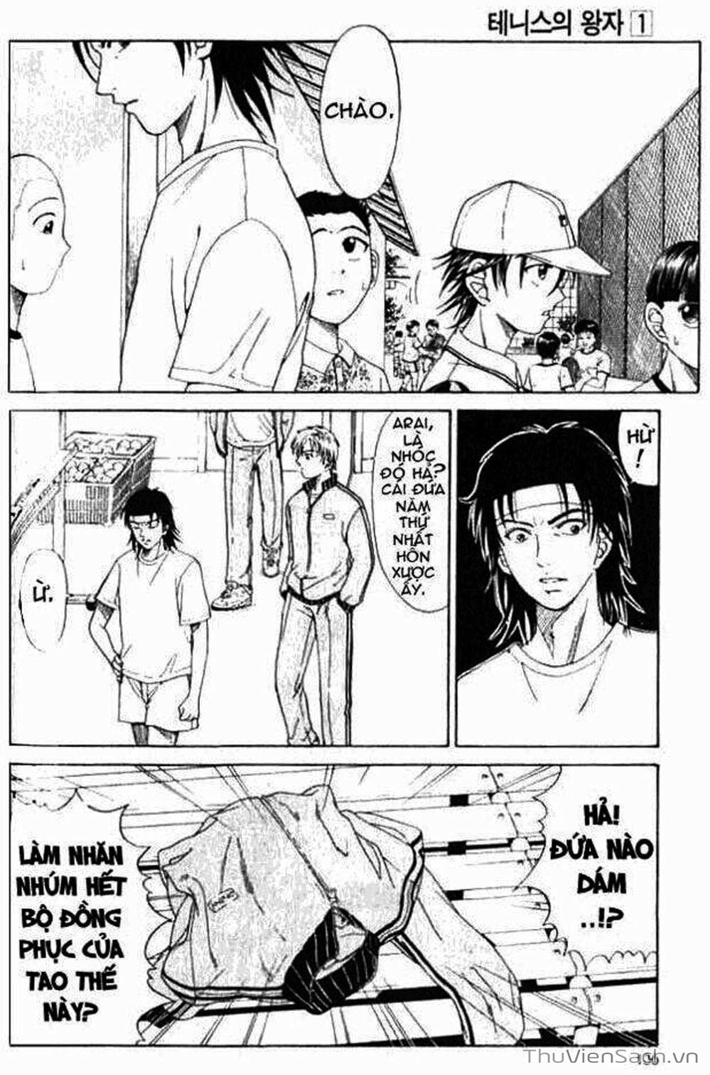 Truyện Tranh Hoàng Tử Tennis - Prince Of Tennis trang 3