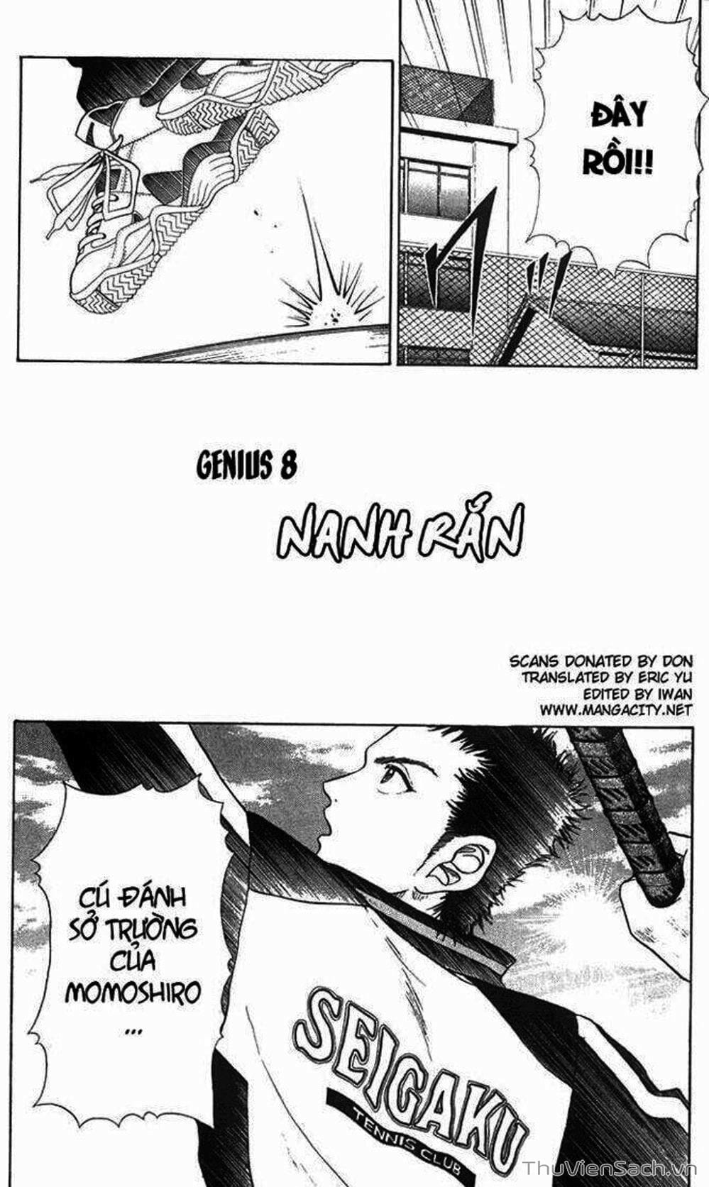 Truyện Tranh Hoàng Tử Tennis - Prince Of Tennis trang 3