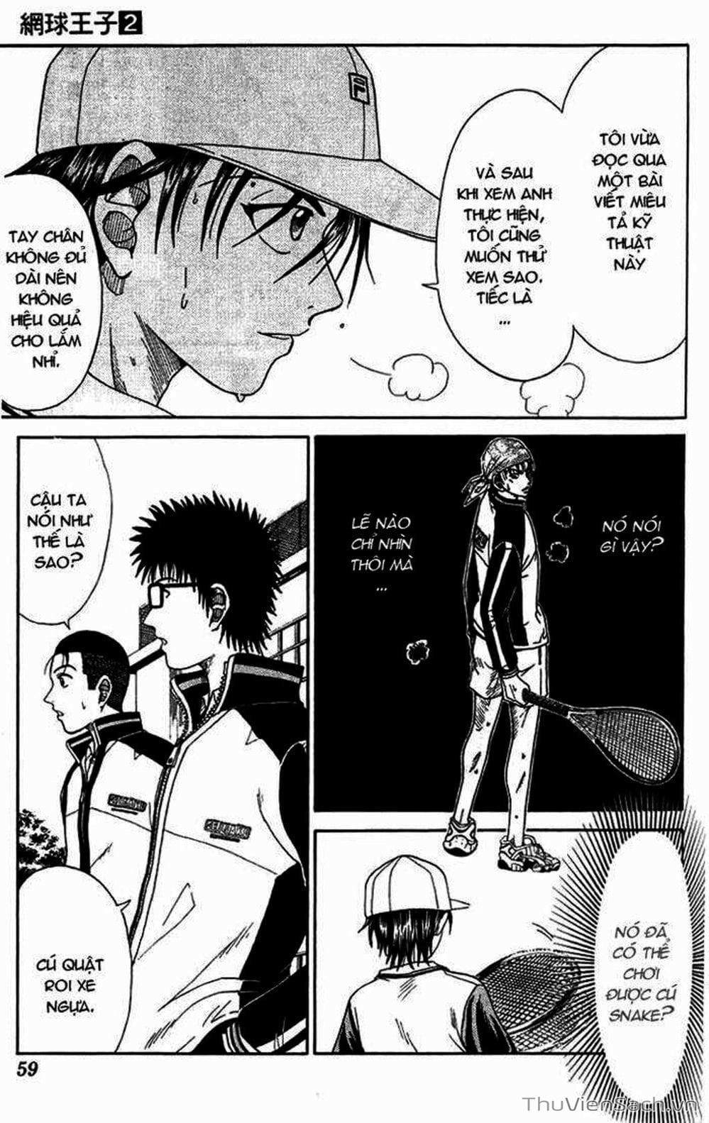 Truyện Tranh Hoàng Tử Tennis - Prince Of Tennis trang 3