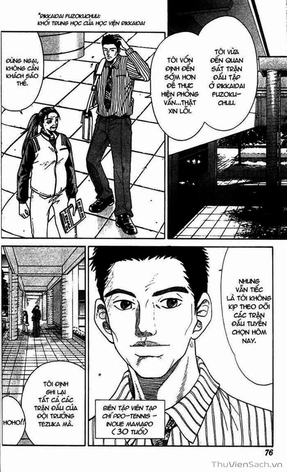 Truyện Tranh Hoàng Tử Tennis - Prince Of Tennis trang 3
