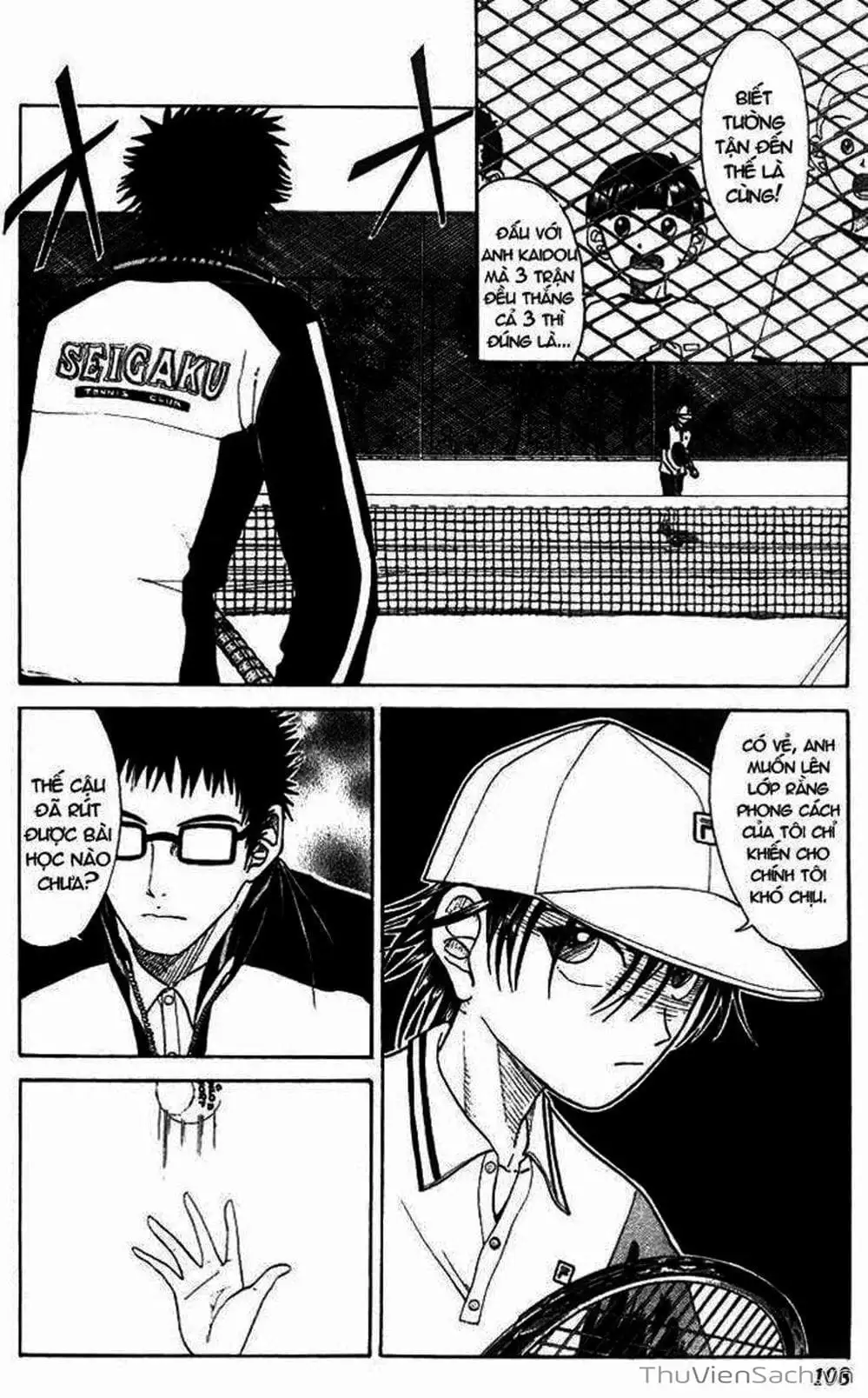 Truyện Tranh Hoàng Tử Tennis - Prince Of Tennis trang 3