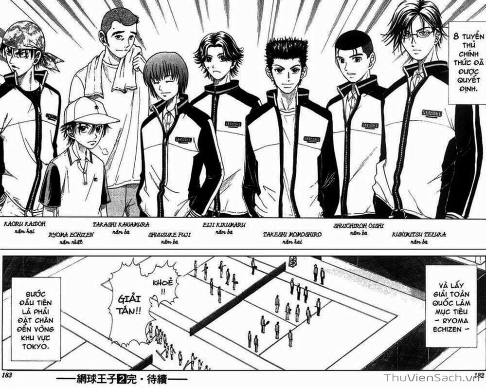 Truyện Tranh Hoàng Tử Tennis - Prince Of Tennis trang 3