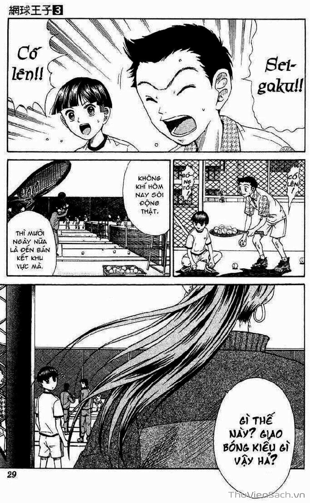 Truyện Tranh Hoàng Tử Tennis - Prince Of Tennis trang 3