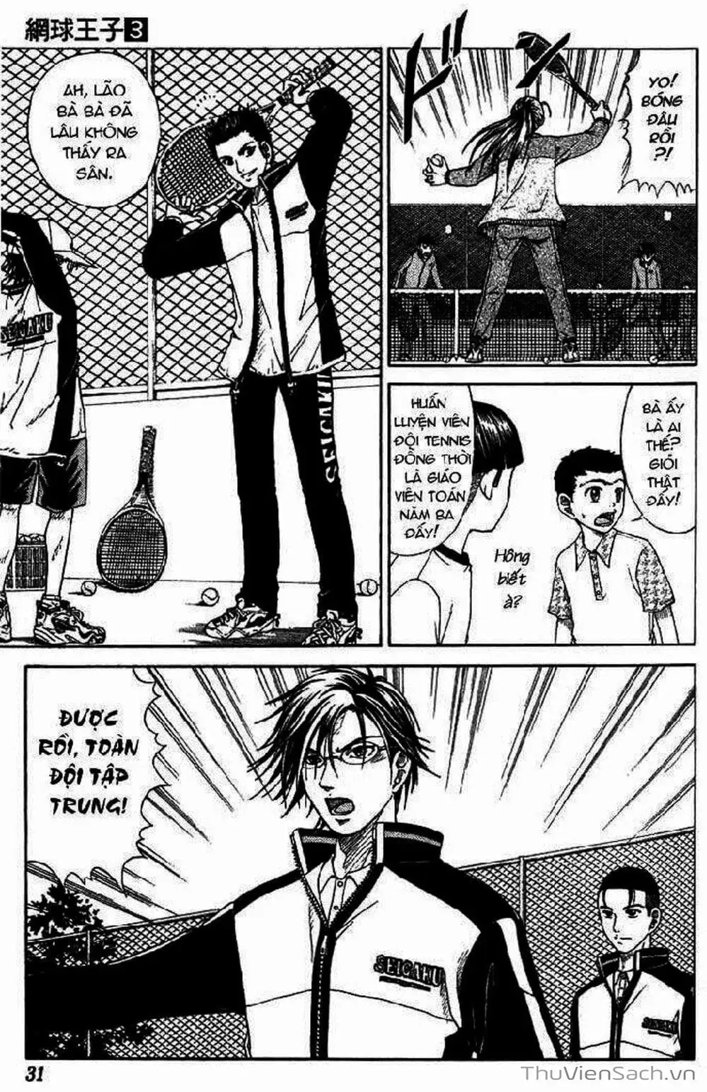 Truyện Tranh Hoàng Tử Tennis - Prince Of Tennis trang 3