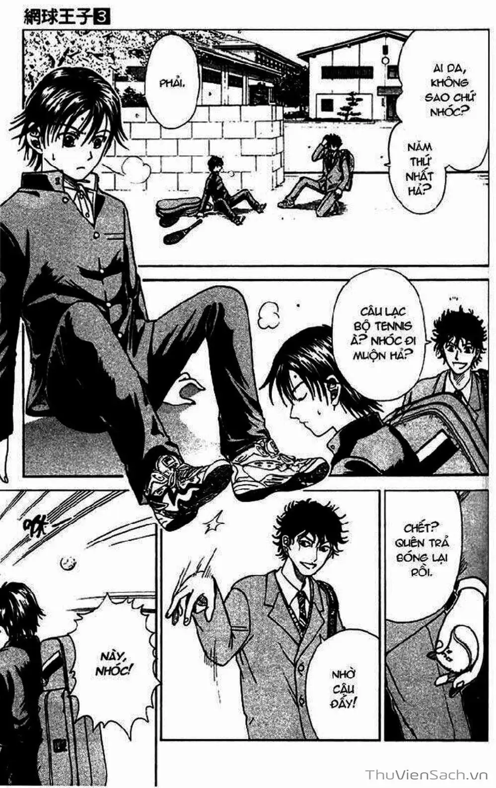 Truyện Tranh Hoàng Tử Tennis - Prince Of Tennis trang 3