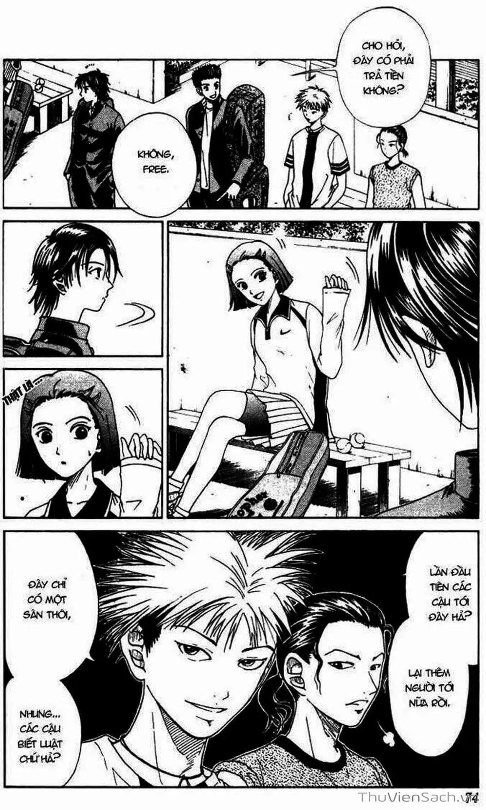 Truyện Tranh Hoàng Tử Tennis - Prince Of Tennis trang 3