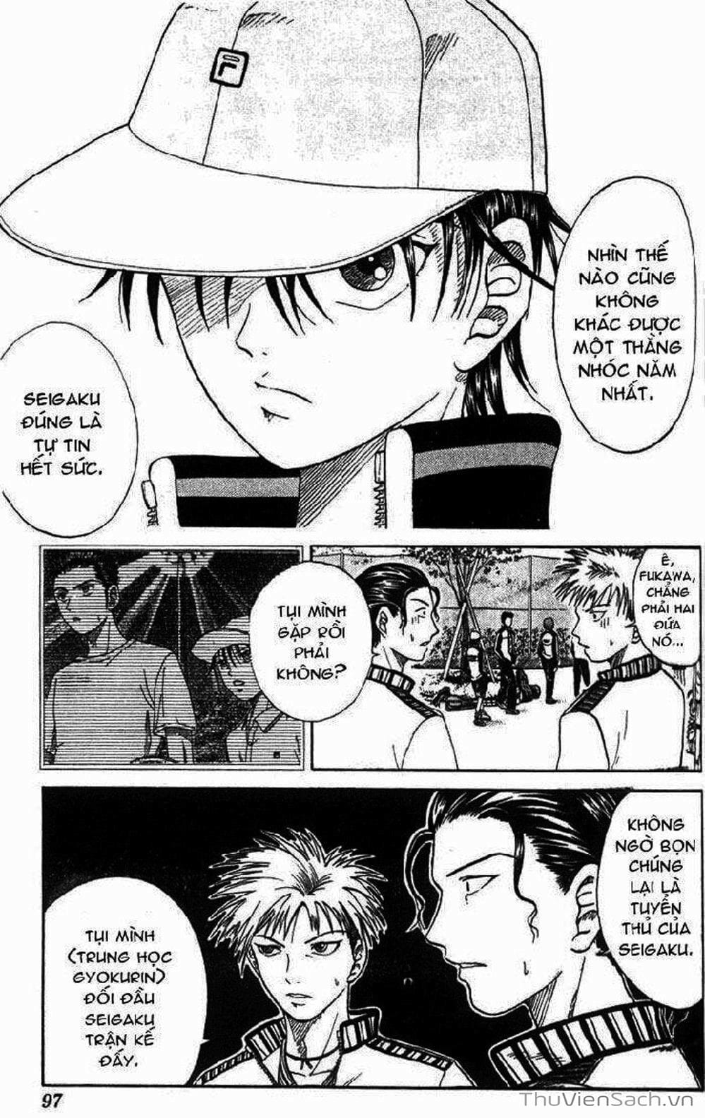 Truyện Tranh Hoàng Tử Tennis - Prince Of Tennis trang 3